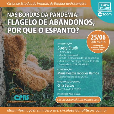 Ciclo de Estudos On-Line: Nas Bordas da Pandemia (2º encontro)