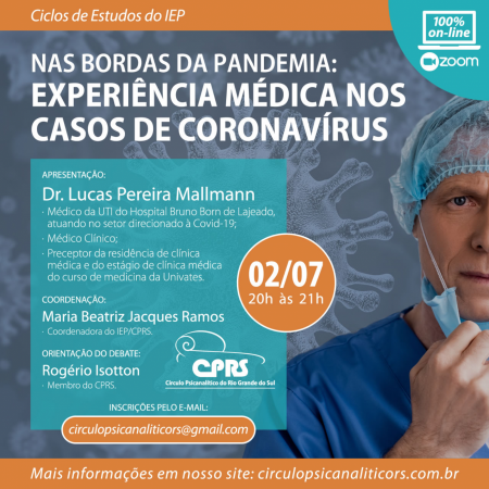 Ciclo de Estudos On-Line: Nas Bordas da Pandemia (3º encontro)