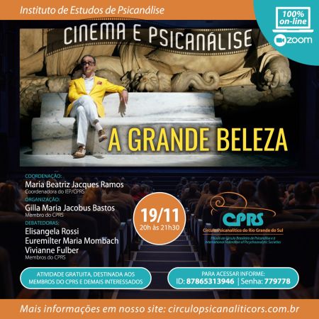 Cinema & Psicanálise - A grande belaza