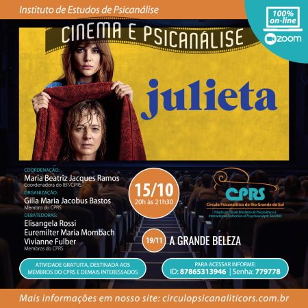 Cinema & Psicanálise - Julieta