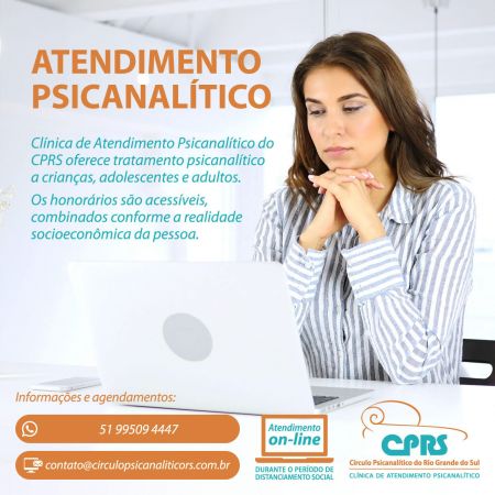 Clínica Psicanalítica: atendimento presencial ou on-line