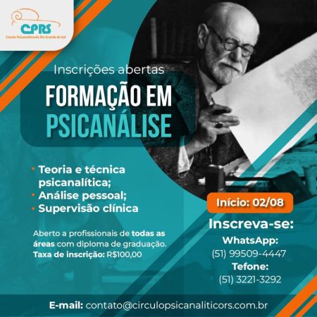 Curso de Formação de Psicanalistas - Turma de 2023