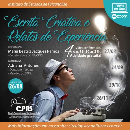 Escrita Criativa: relatos de experiências 