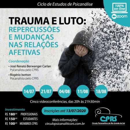 Trauma e Luto: Repercussões e Mudanças nas Relações Afetivas (100% on-line)